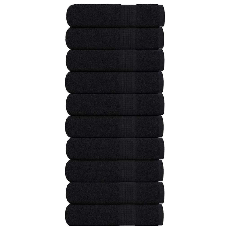 Gastendoekjes 360 G/M² 100% Katoen Zwart