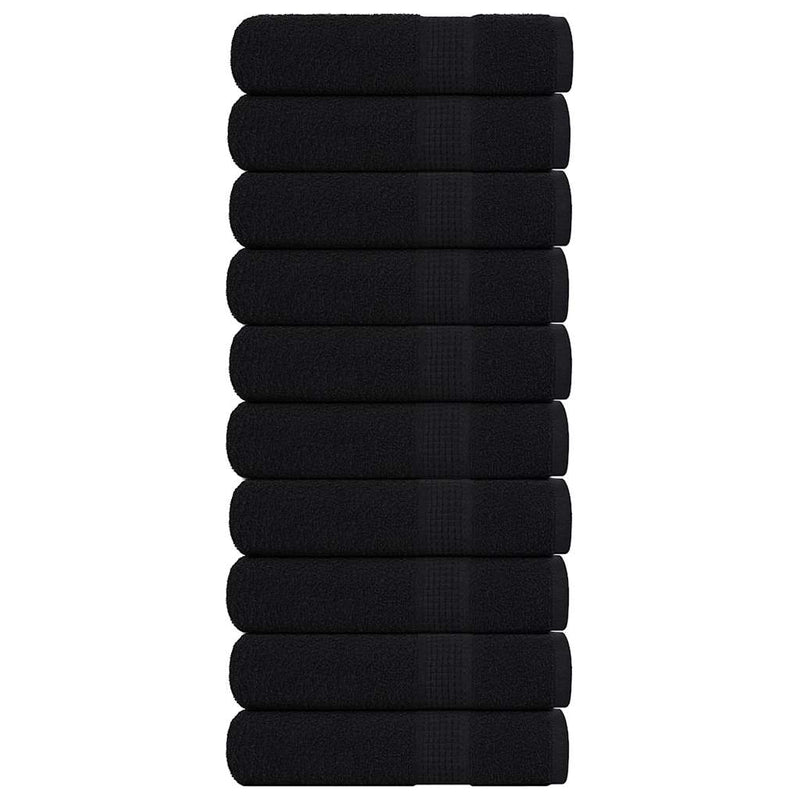 Gastendoekjes 360 G/M² 100% Katoen Zwart