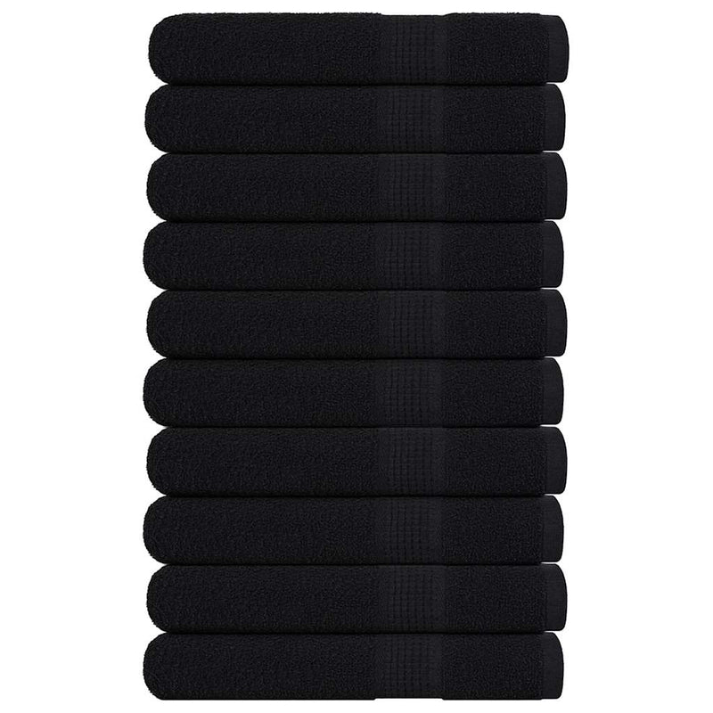 Gastendoekjes 360 G/M² 100% Katoen Zwart