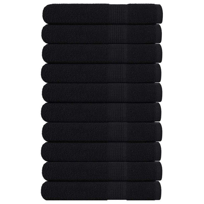 Gastendoekjes 360 G/M² 100% Katoen Zwart