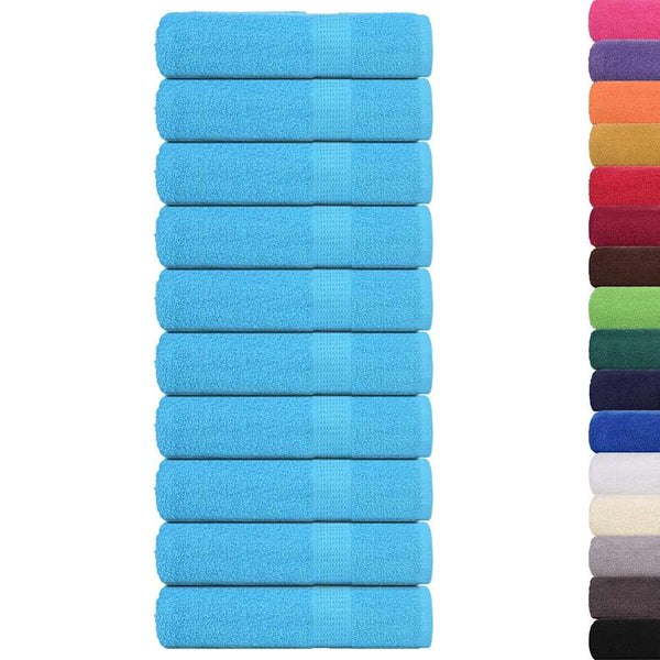 Badhanddoeken 360 G/M² 100% Katoen Turquoise