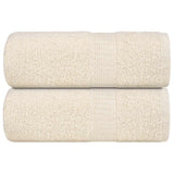 Handdoeken 360 G/M² 100% Katoen Kleurig Crème