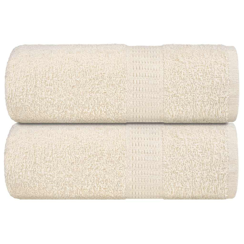 Handdoeken 360 G/M² 100% Katoen Kleurig Crème