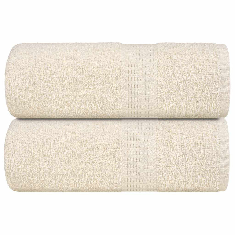 Handdoeken 360 G/M² 100% Katoen Kleurig Crème