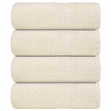 Handdoeken 360 G/M² 100% Katoen Kleurig Crème