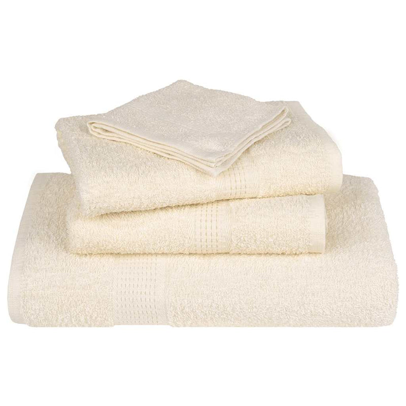 Handdoeken 360 G/M² 100% Katoen Kleurig Crème