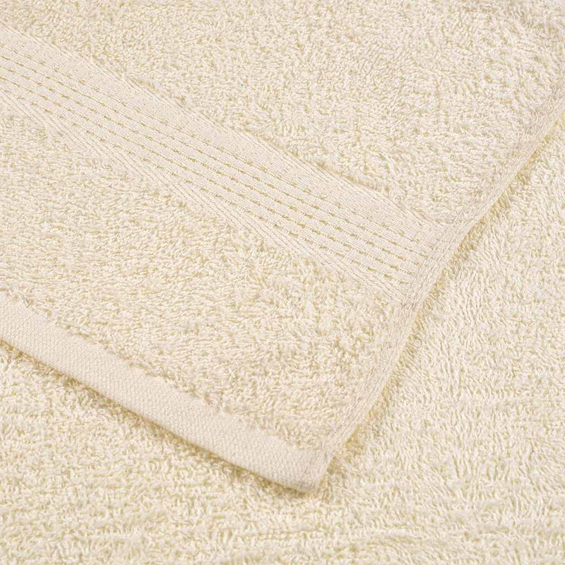 Handdoeken 360 G/M² 100% Katoen Kleurig Crème