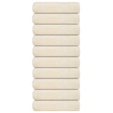 Handdoeken 360 G/M² 100% Katoen Kleurig Crème