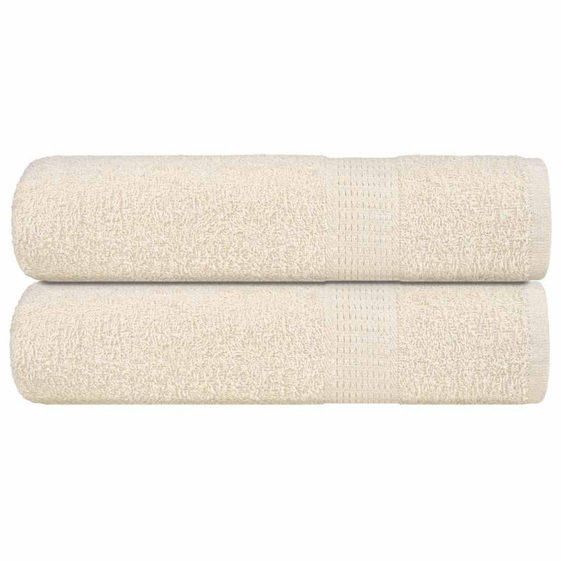 Handdoeken 360 G/M² 100% Katoen Kleurig Crème