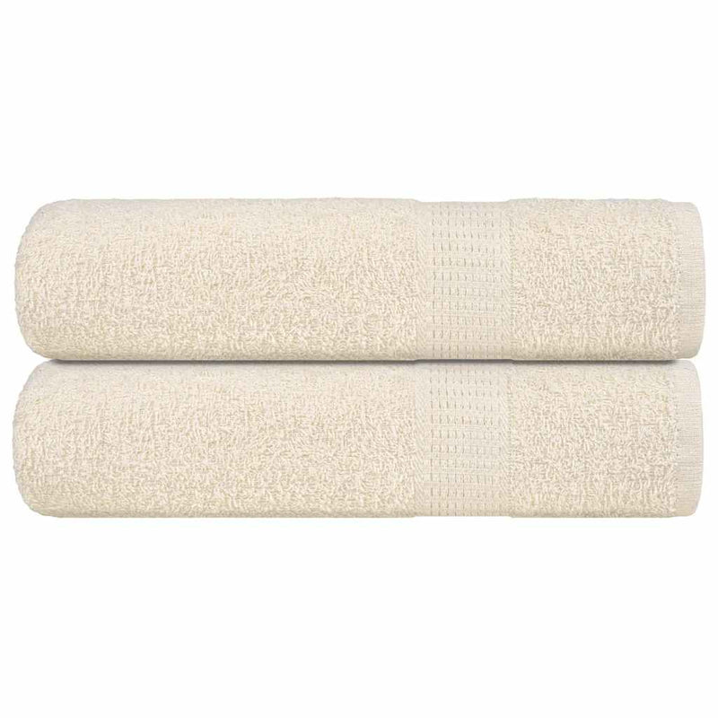 Handdoeken 360 G/M² 100% Katoen Kleurig Crème