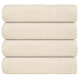 Handdoeken 360 G/M² 100% Katoen Kleurig Crème
