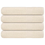 Handdoeken 360 G/M² 100% Katoen Kleurig Crème