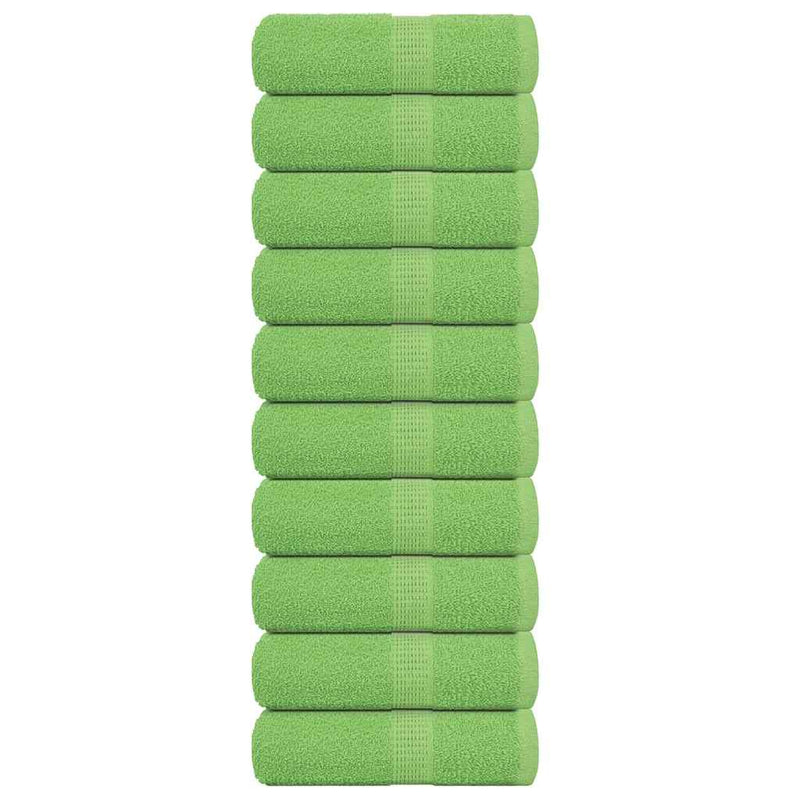 Handdoeken 360 G/M² 100% Katoen Appelgroen