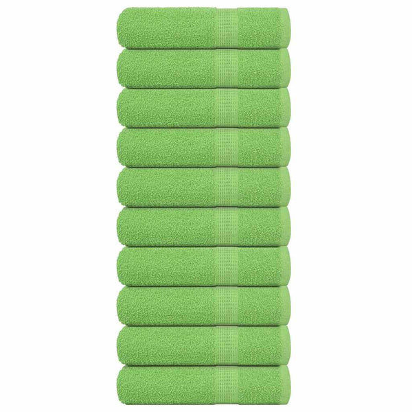 Handdoeken 360 G/M² 100% Katoen Appelgroen
