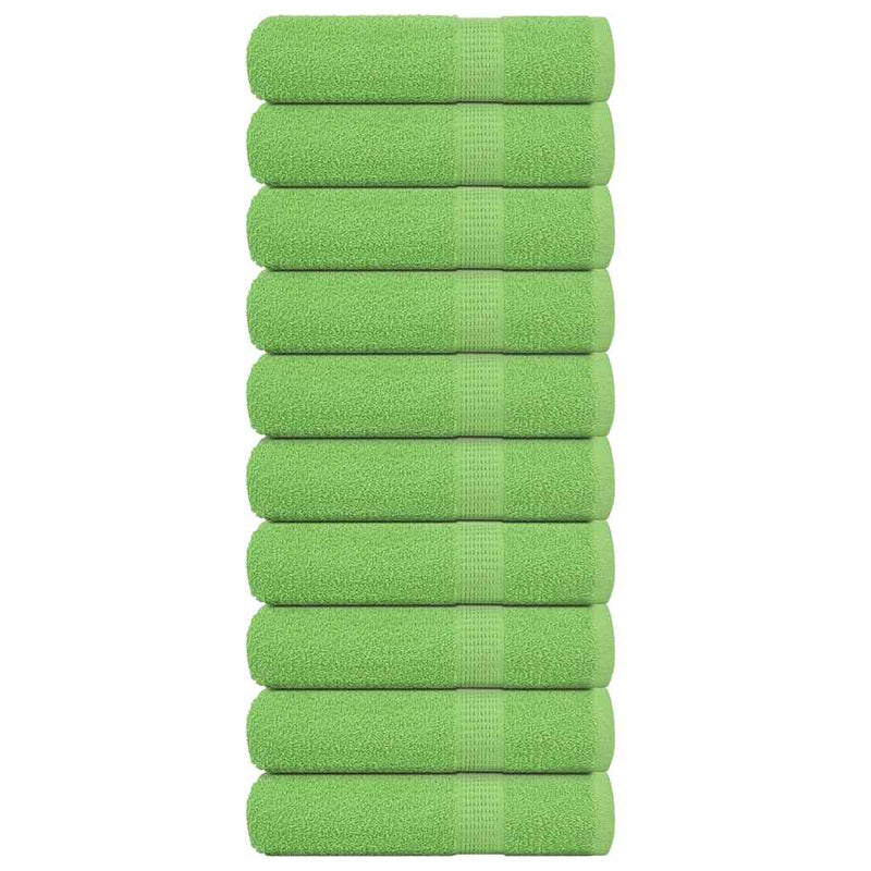 Handdoeken 360 G/M² 100% Katoen Appelgroen