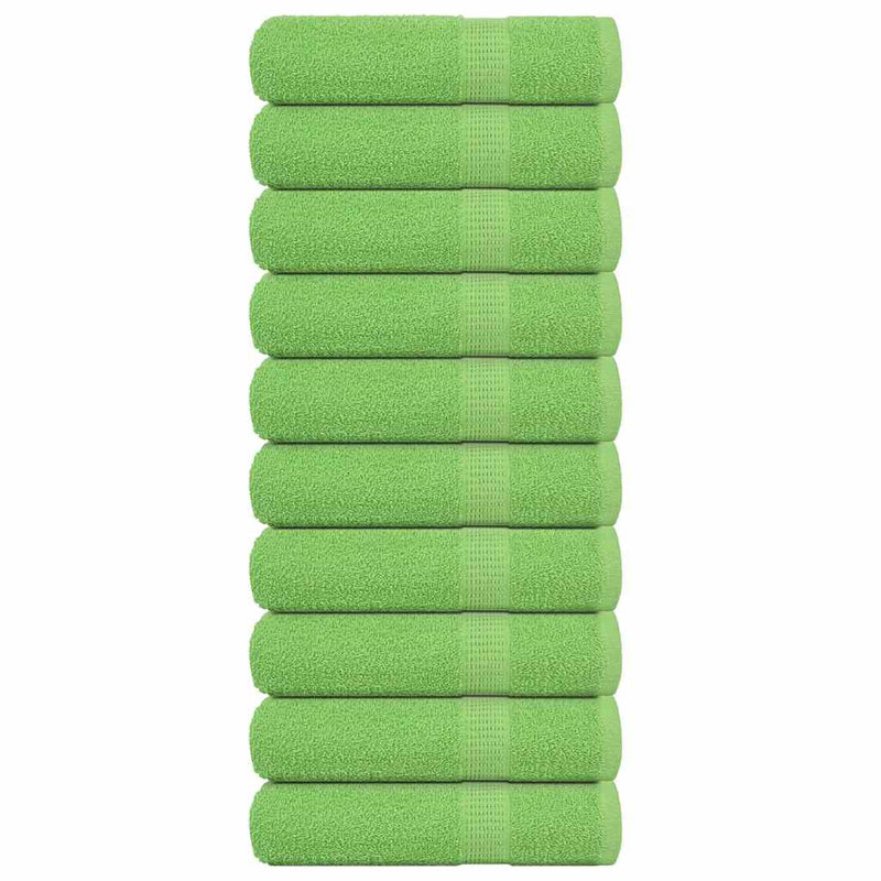 Handdoeken 360 G/M² 100% Katoen Appelgroen
