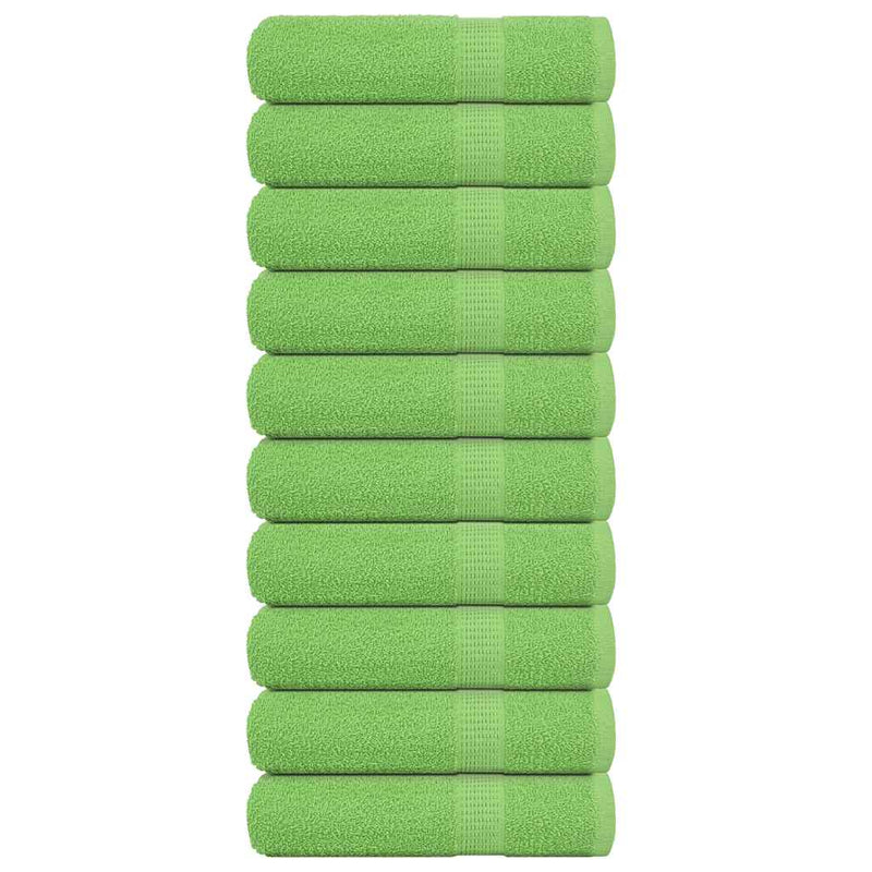 Handdoeken 360 G/M² 100% Katoen Appelgroen