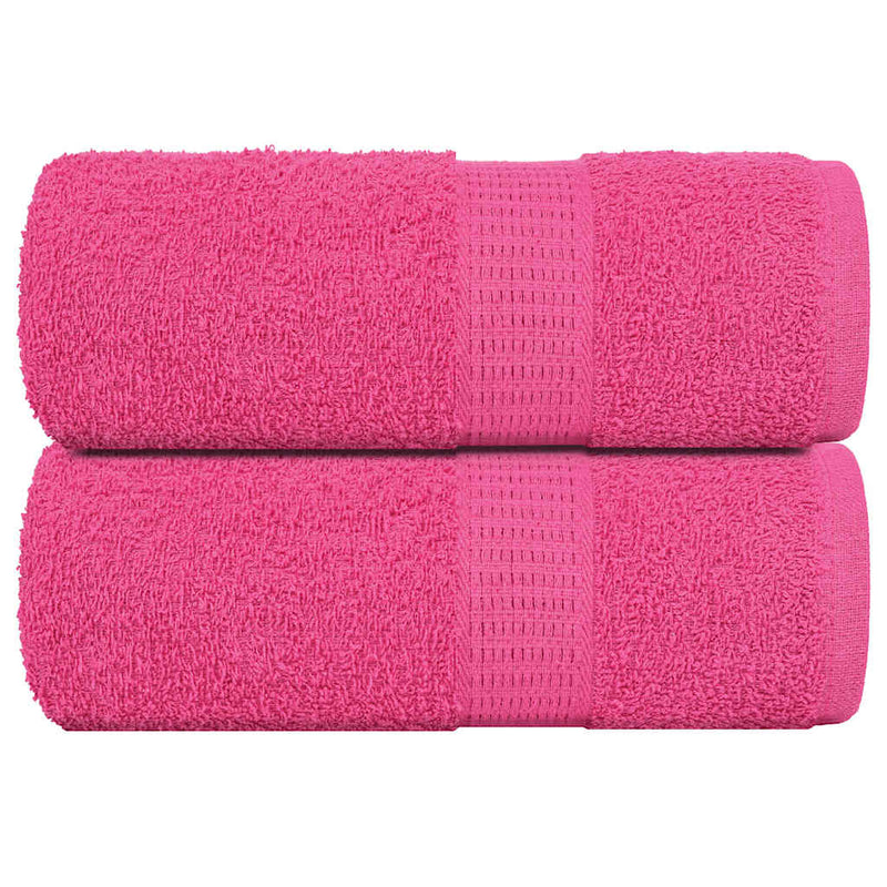 Douchehanddoeken 360 G/M² 100% Katoen Roze