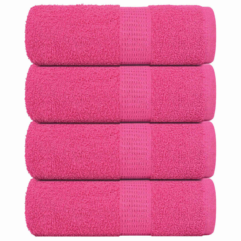 Douchehanddoeken 360 G/M² 100% Katoen Roze