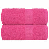 Douchehanddoeken 360 G/M² 100% Katoen Roze