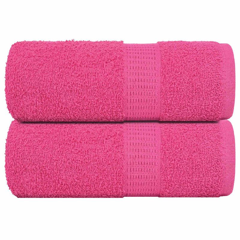 Douchehanddoeken 360 G/M² 100% Katoen Roze