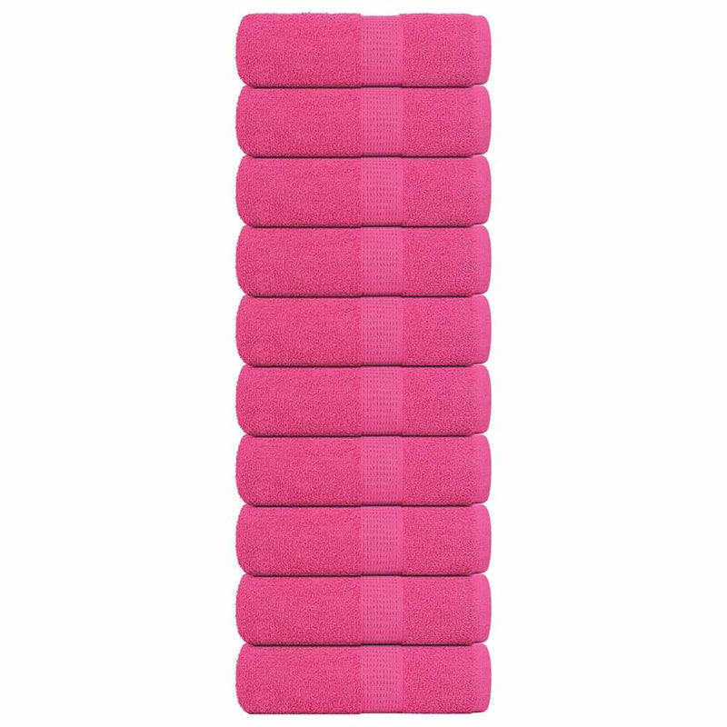 Douchehanddoeken 360 G/M² 100% Katoen Roze