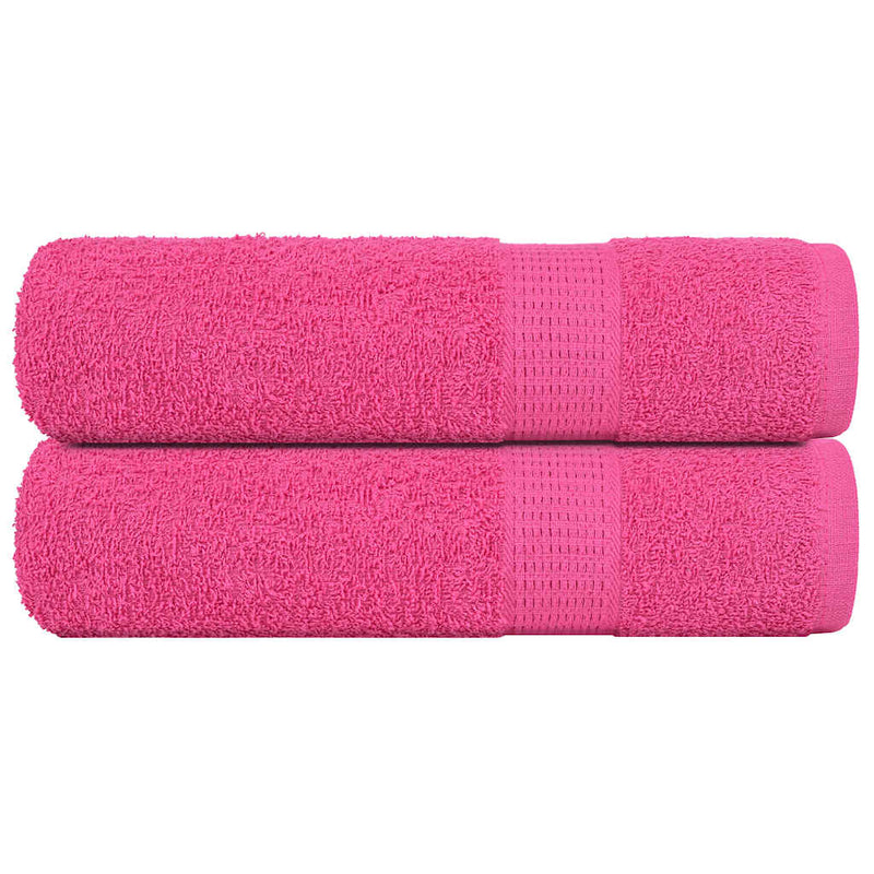 Douchehanddoeken 360 G/M² 100% Katoen Roze