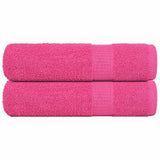 Douchehanddoeken 360 G/M² 100% Katoen Roze