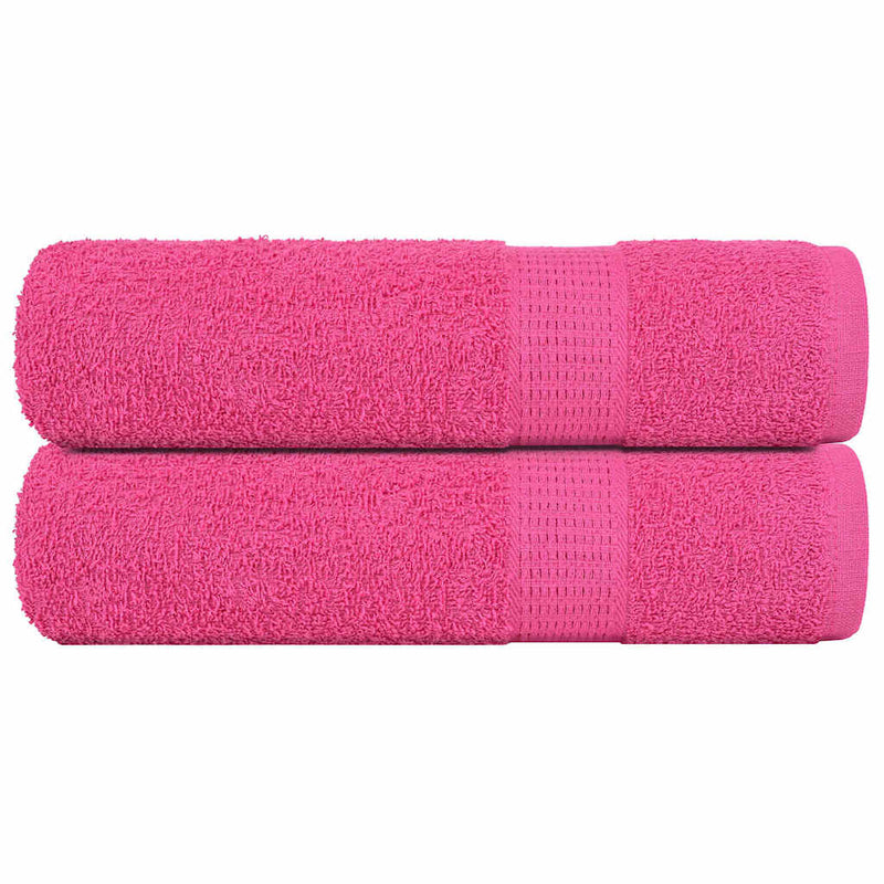 Douchehanddoeken 360 G/M² 100% Katoen Roze
