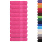 Douchehanddoeken 360 G/M² 100% Katoen Roze