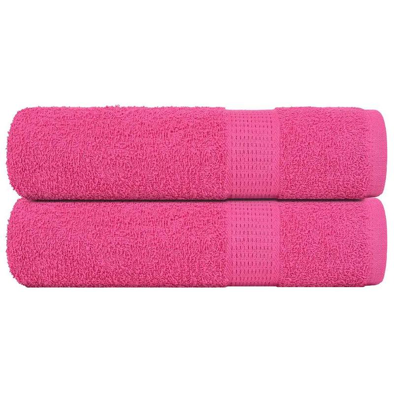 Douchehanddoeken 360 G/M² 100% Katoen Roze