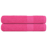 Douchehanddoeken 360 G/M² 100% Katoen Roze