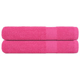 Douchehanddoeken 360 G/M² 100% Katoen Roze