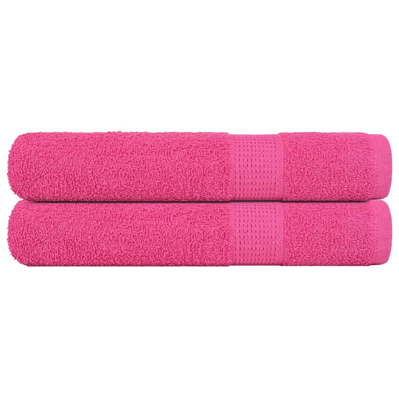 Douchehanddoeken 360 G/M² 100% Katoen Roze