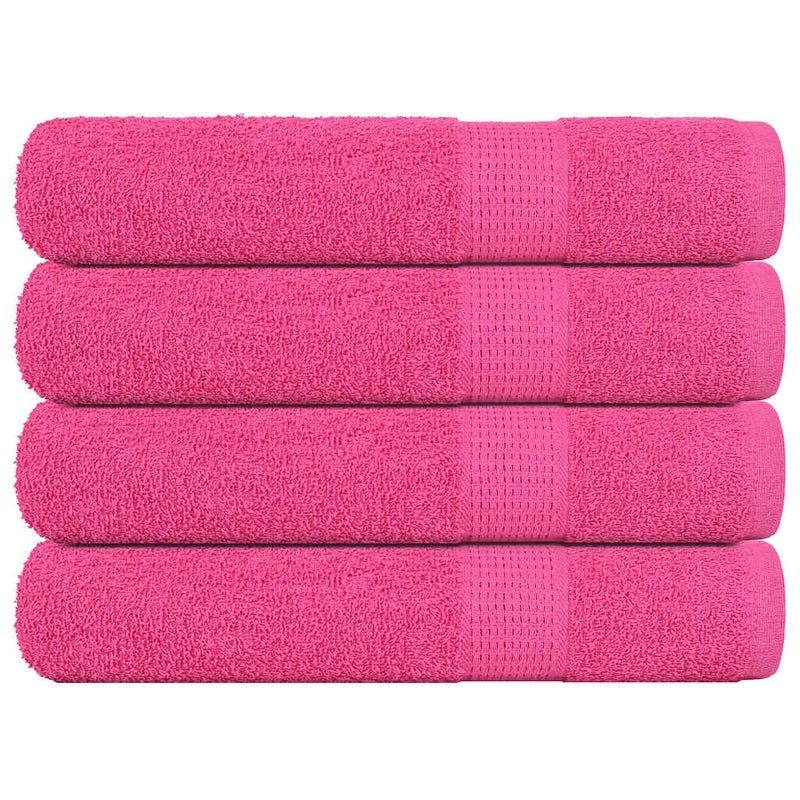 Douchehanddoeken 360 G/M² 100% Katoen Roze