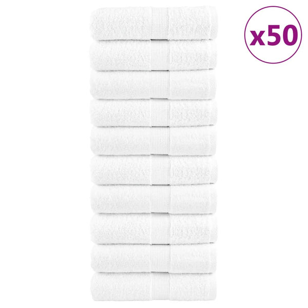 Washandjes Solund Hoogwaardig 600 G/M² Wit