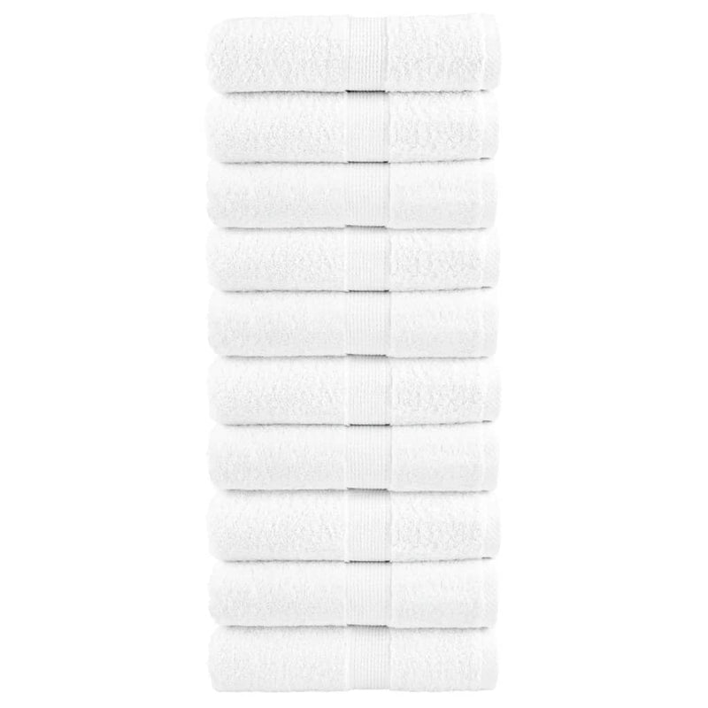 Washandjes Solund Hoogwaardig 600 G/M² Wit