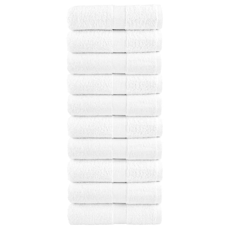 Washandjes Solund Hoogwaardig 600 G/M² Wit