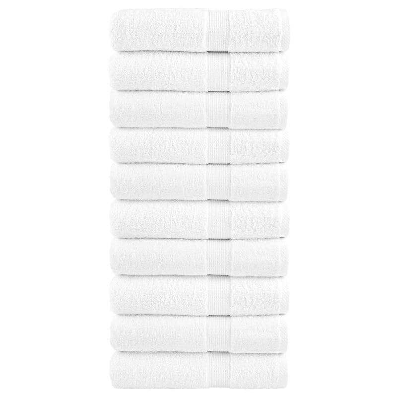 Washandjes Solund Hoogwaardig 600 G/M² Wit