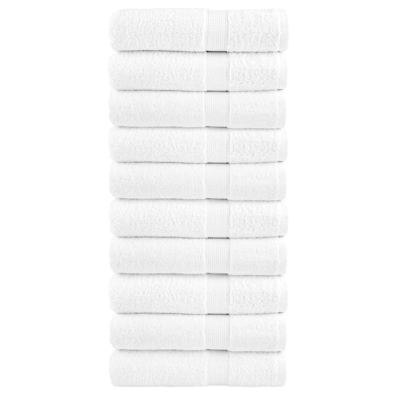 Washandjes Solund Hoogwaardig 600 G/M² Wit