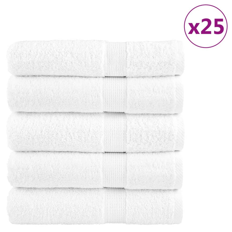 Washandjes Solund Hoogwaardig 600 G/M² Wit