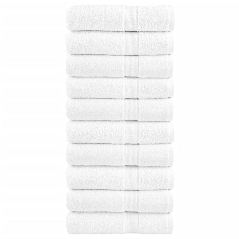 Washandjes Solund Hoogwaardig 600 G/M² Wit