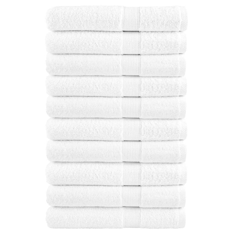 Washandjes Solund Hoogwaardig 600 G/M² Wit