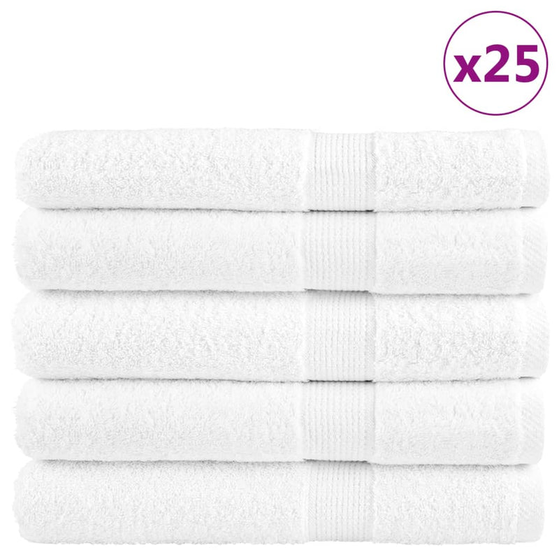 Washandjes Solund Hoogwaardig 600 G/M² Wit