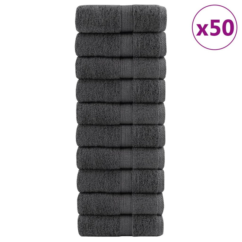Handdoeken Solund 600 G/M² Kleurig Antraciet