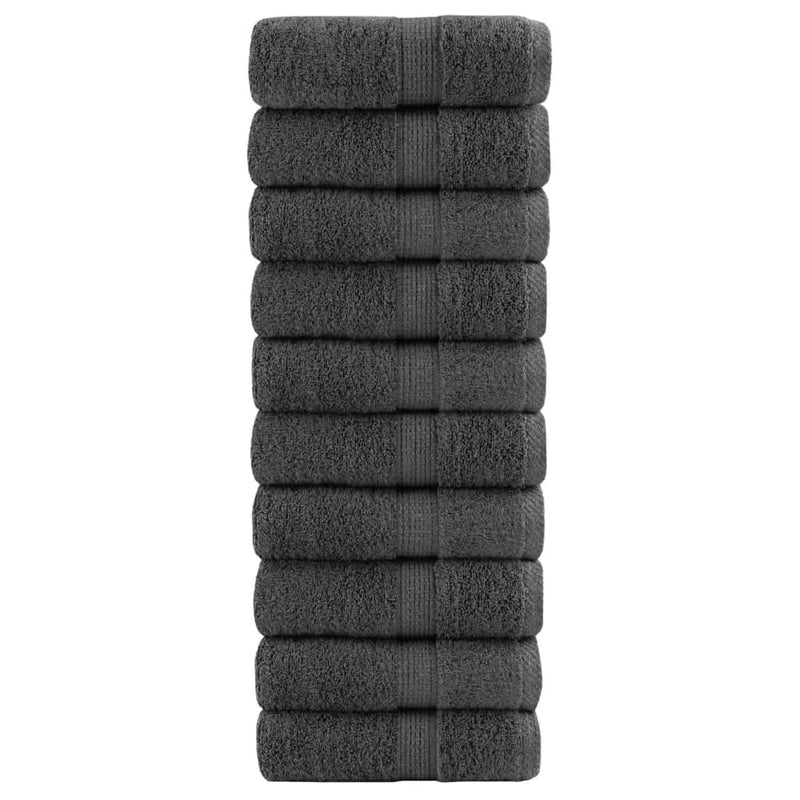 Handdoeken Solund 600 G/M² Kleurig Antraciet