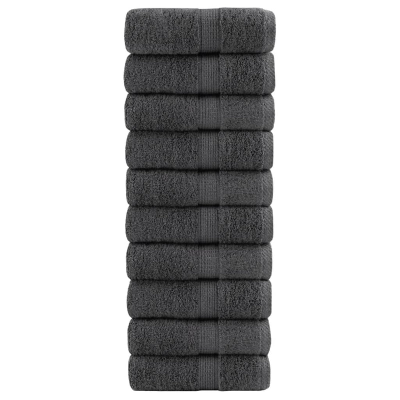 Handdoeken Solund 600 G/M² Kleurig Antraciet