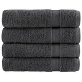 Handdoeken Solund 600 G/M² Kleurig Antraciet