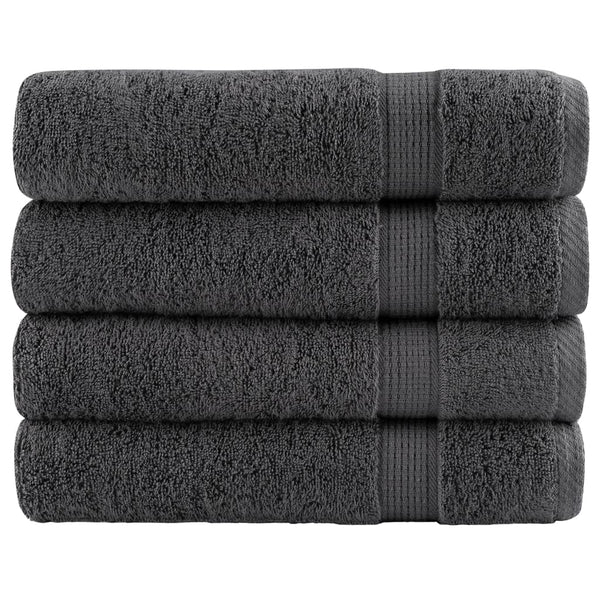 Handdoeken Solund 600 G/M² Kleurig Antraciet