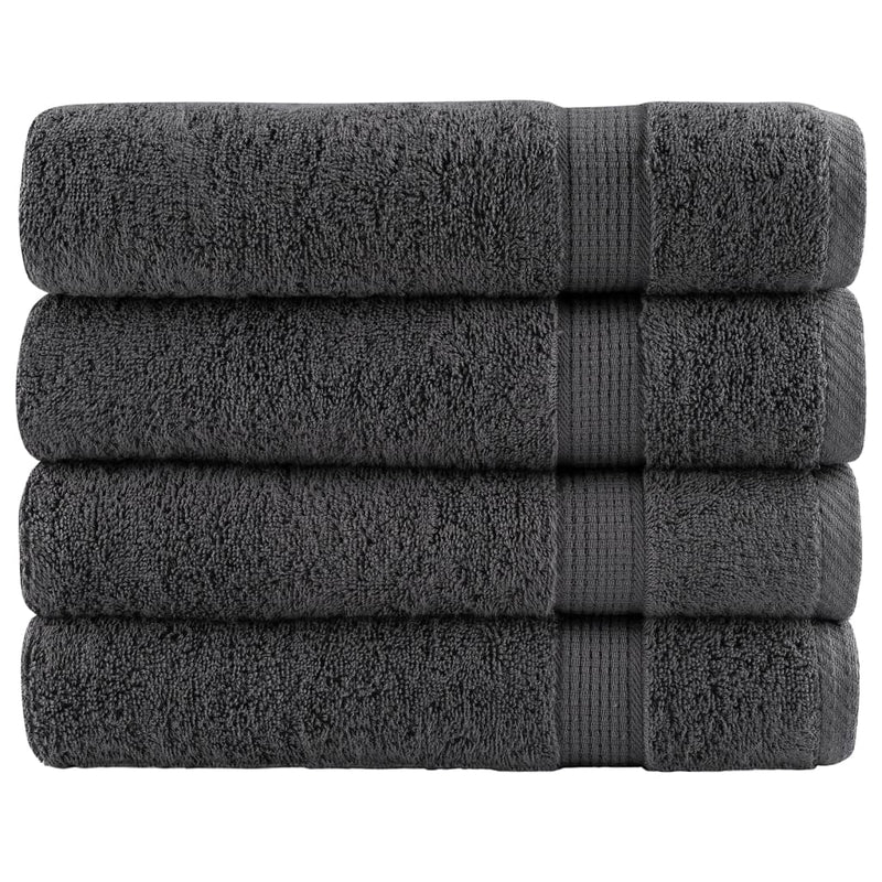 Handdoeken Solund 600 G/M² Kleurig Antraciet